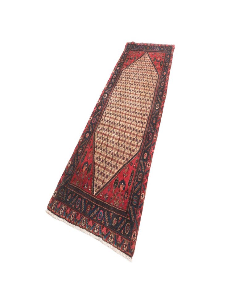 Detail image of 3' 6 x 9' 3 Hamedan Rug