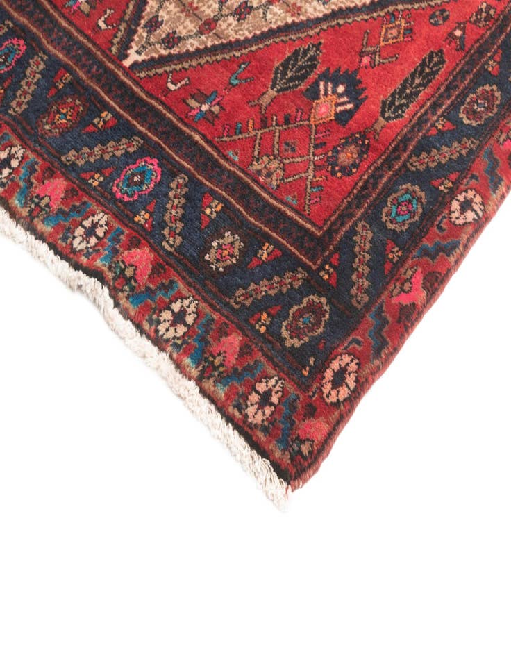 Detail image of 3' 6 x 9' 3 Hamedan Rug