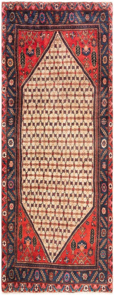 Detail image of 3' 6 x 9' 3 Hamedan Rug