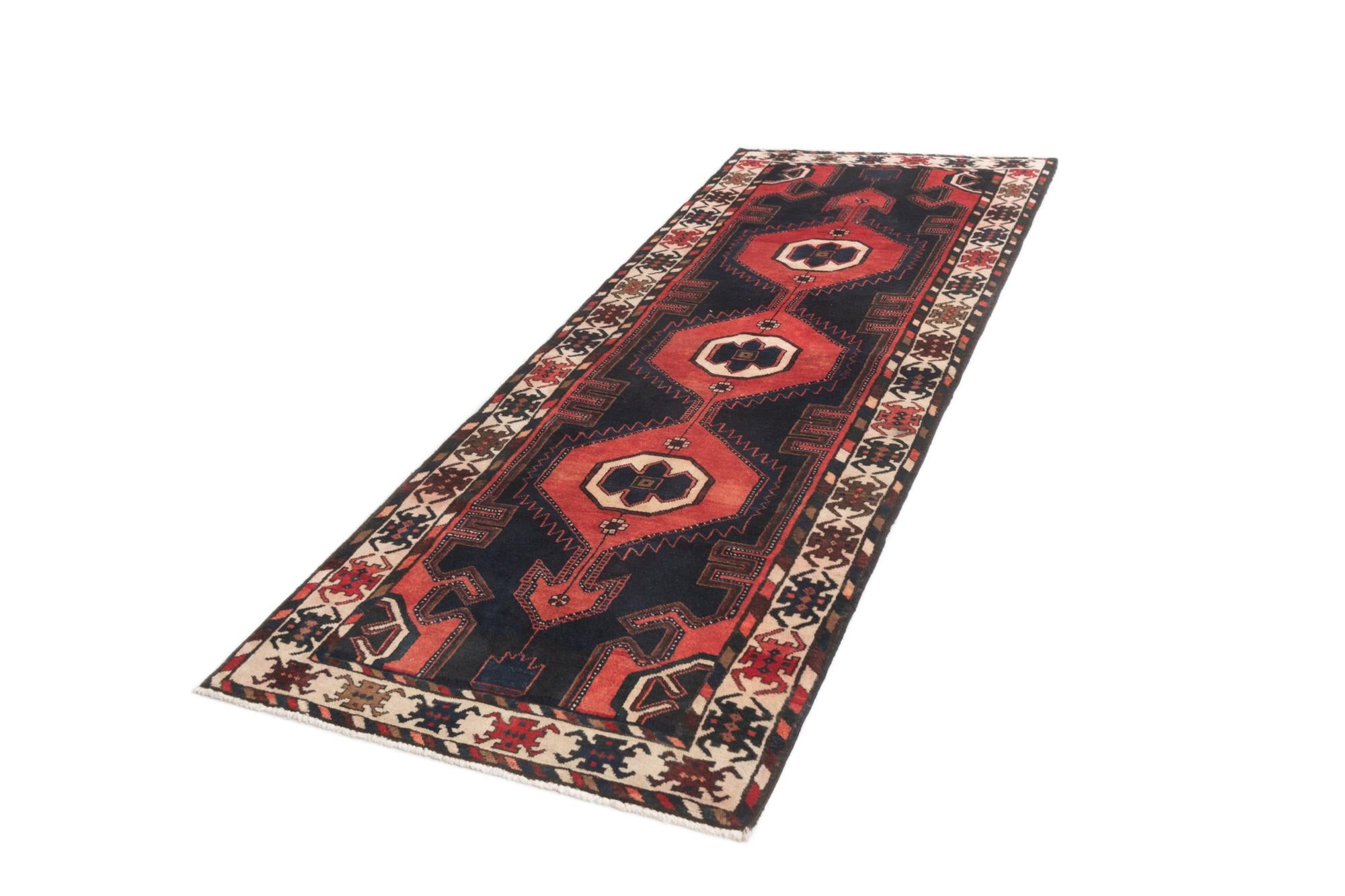 3' 7 x 9' 8 Hamedan Rug