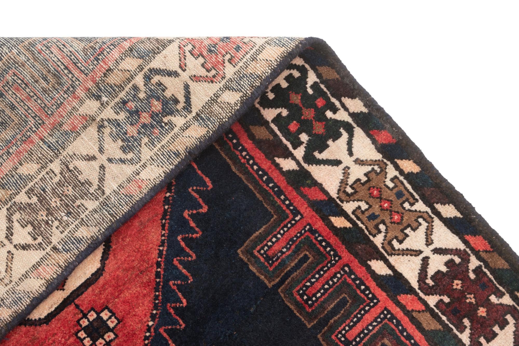 3' 7 x 9' 8 Hamedan Rug