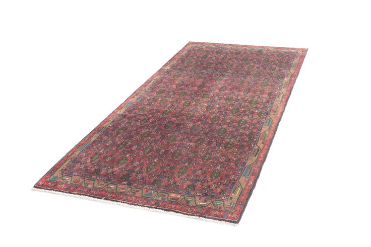 Detail image of 4' 8 x 9' 3 Hamedan Rug