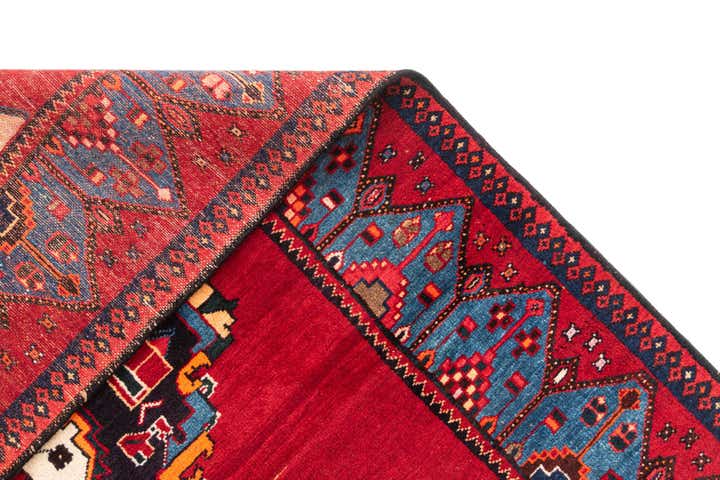 4' 11 x 12' 9 Hand Knotted Hamedan Rug