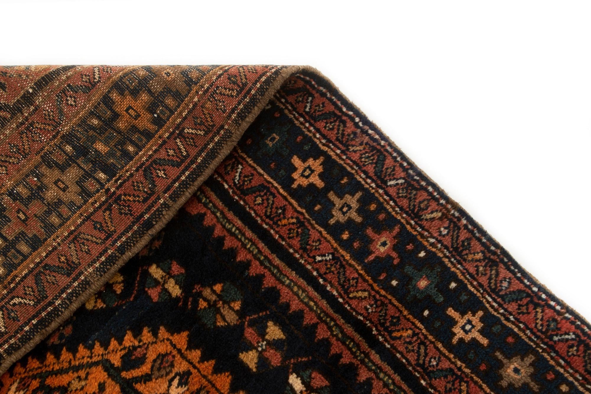 4' x 9' 6 Hamedan Rug