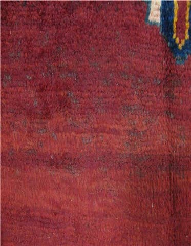 Detail image of 6' 5 x 9' 11 Hand Knotted Hamedan Persian Wool Rug