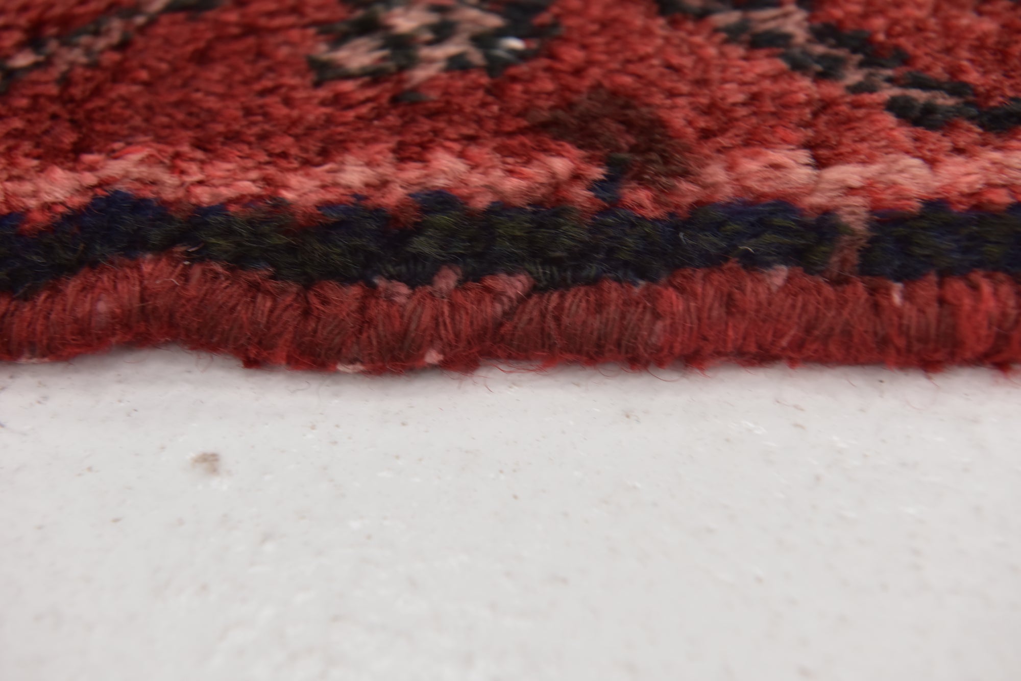 Detail image 8 of 15: 5' x 6' 7 Hand Knotted Hamedan Persian Wool Rug