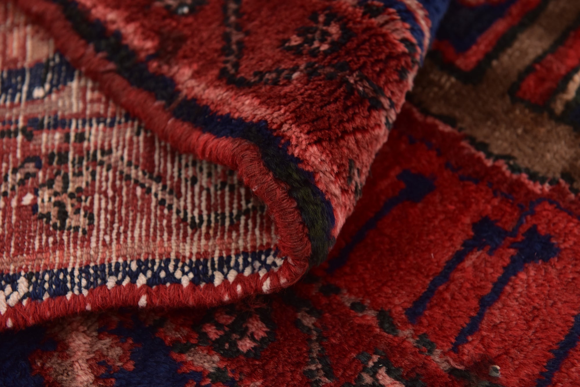 Detail image 9 of 15: 5' x 6' 7 Hand Knotted Hamedan Persian Wool Rug