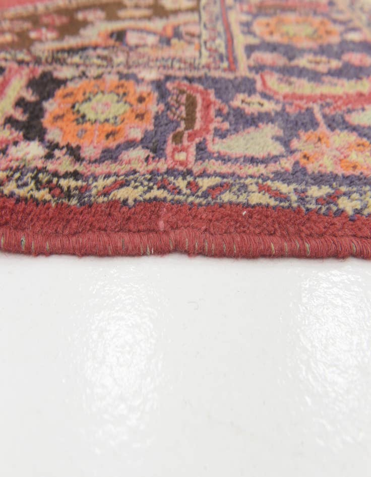 Detail image of 4' 4 x 6' 10 Hand Knotted Hamedan Persian Wool Rug
