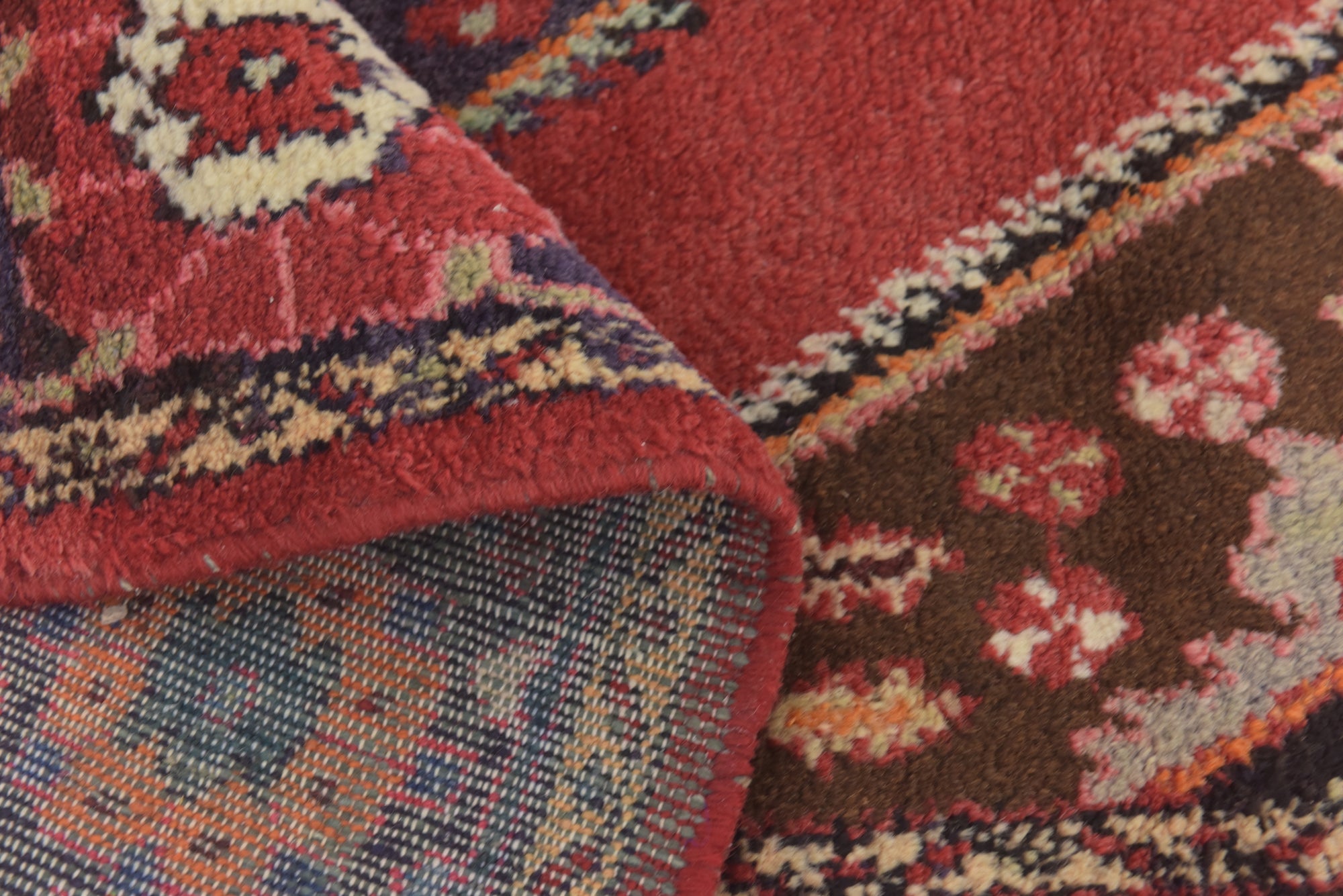 4' 4 x 6' 10 Hand Knotted Hamedan Persian Wool Rug