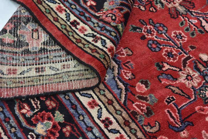 10' 3 x 13' 5 Hand Knotted Hamedan Persian Wool Rug