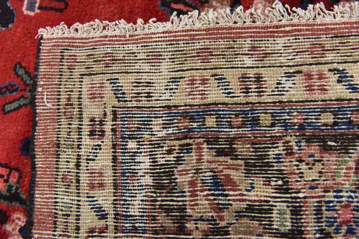 10' 3 x 13' 5 Hand Knotted Hamedan Persian Wool Rug