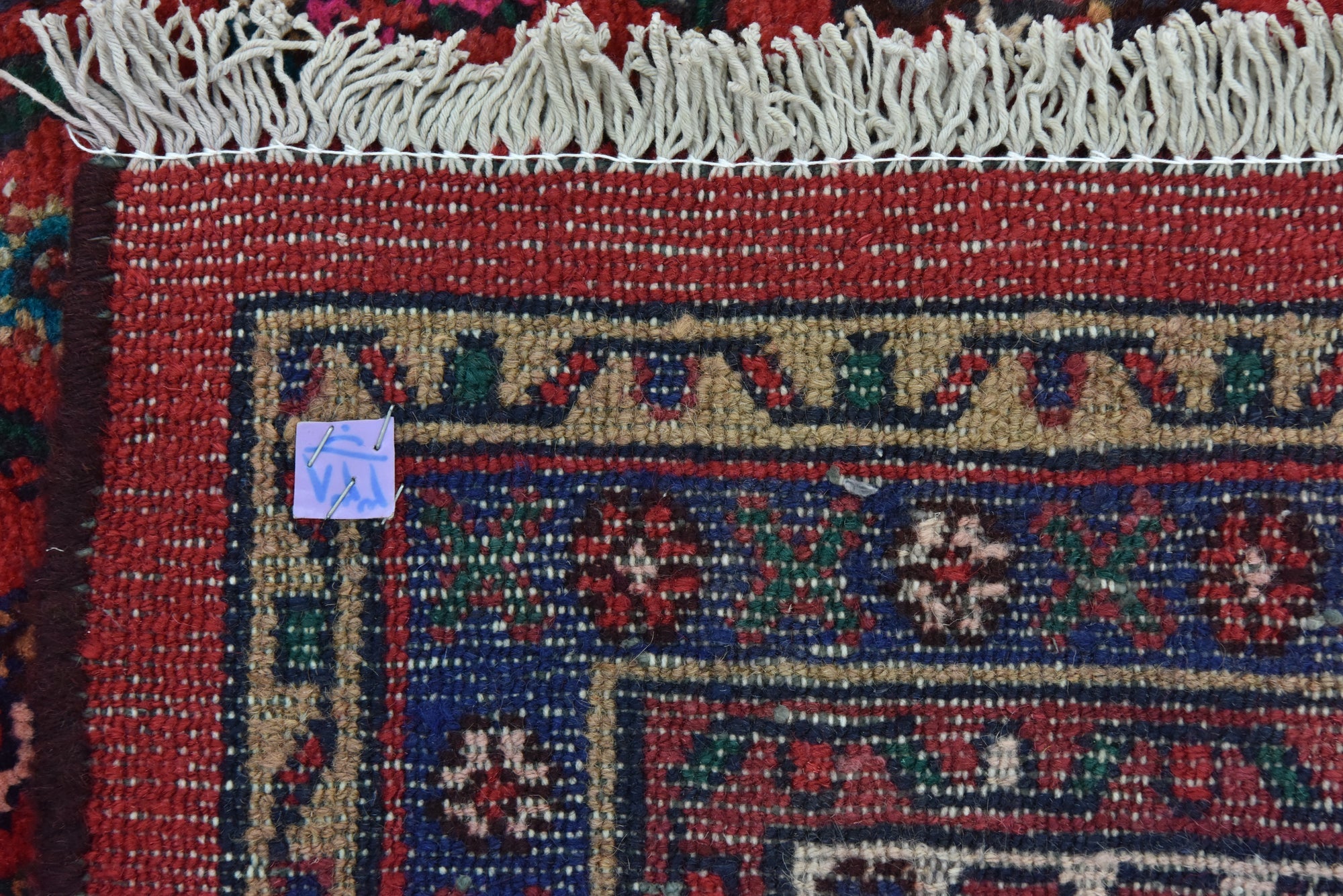 8' 9 x 11' 8 Hand Knotted Hamedan Persian Wool Rug