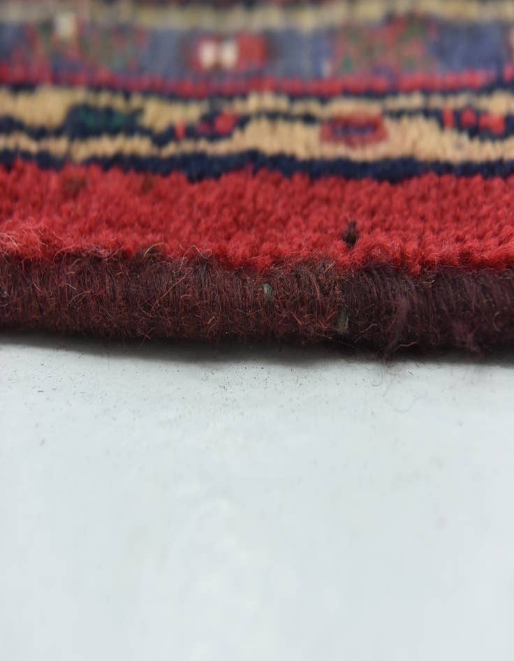 Detail image of 8' 9 x 11' 8 Hand Knotted Hamedan Persian Wool Rug