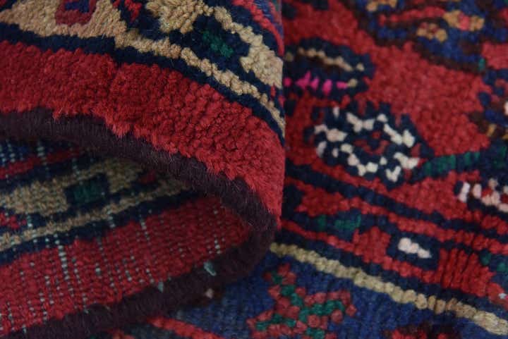 8' 9 x 11' 8 Hand Knotted Hamedan Persian Wool Rug