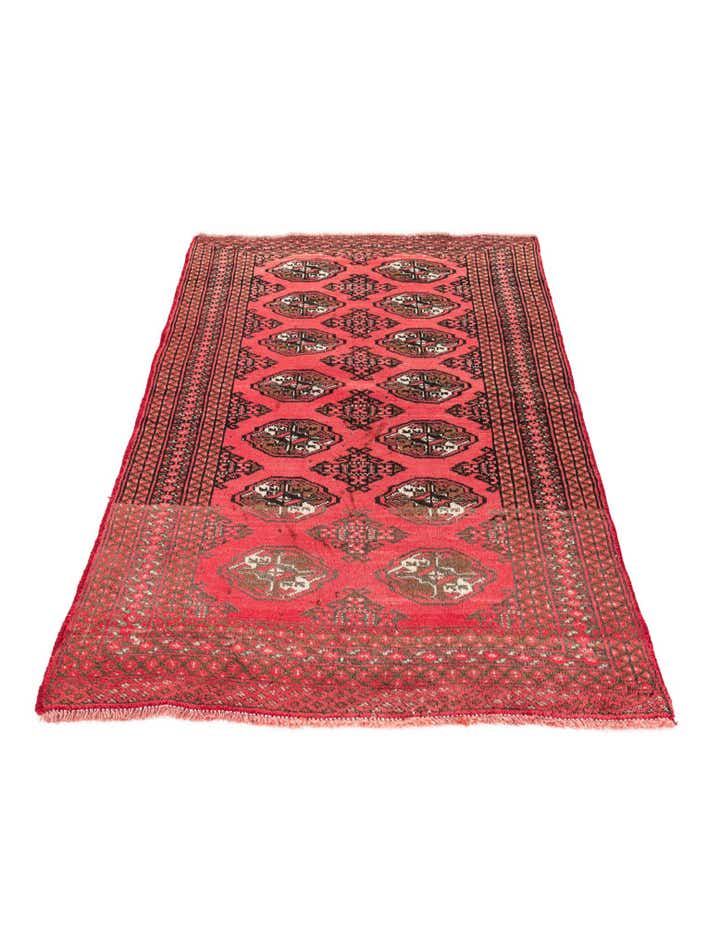 3' 1 x 4' 7 Hand Knotted Hamedan Persian Wool Rug