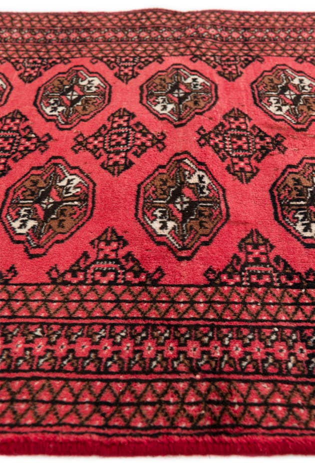 Detail image of 3' 1 x 4' 7 Hand Knotted Hamedan Persian Wool Rug