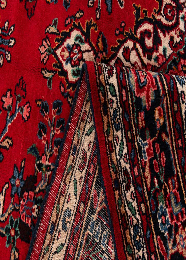 10' 4 x 12' 8 Hand Knotted Hamedan Wool Rug