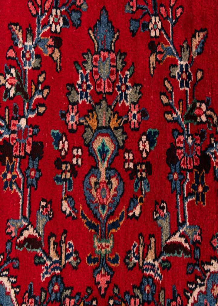10' 4 x 12' 8 Hand Knotted Hamedan Wool Rug