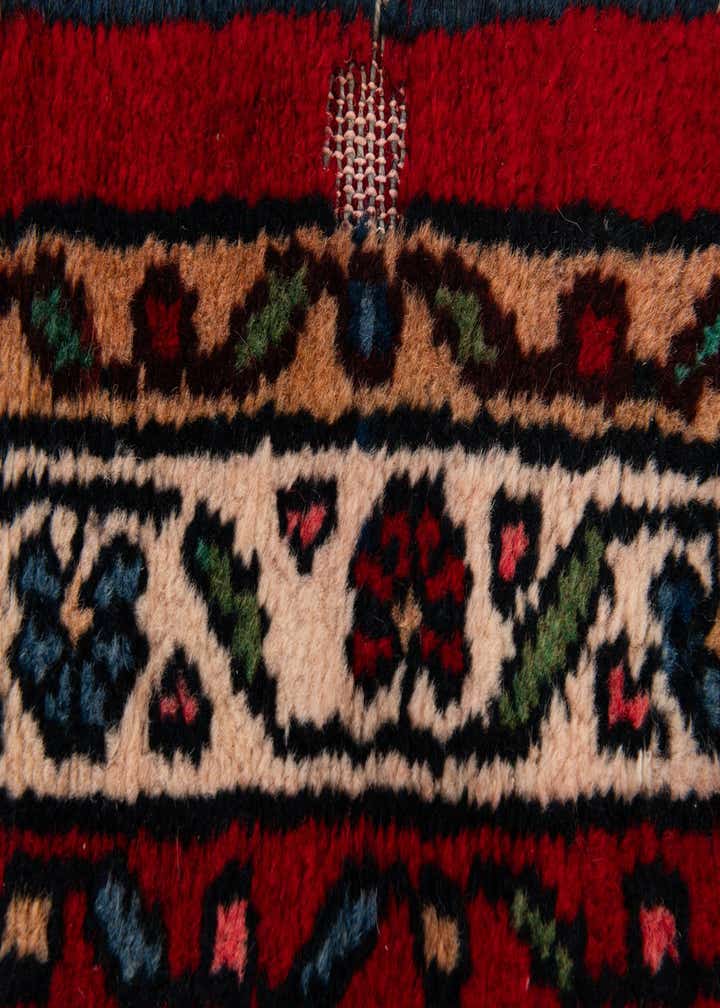 10' 4 x 12' 8 Hand Knotted Hamedan Wool Rug