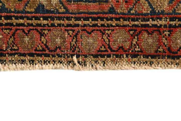 3' 10 x 6' 6 Hand Knotted Hamedan Persian Wool Rug