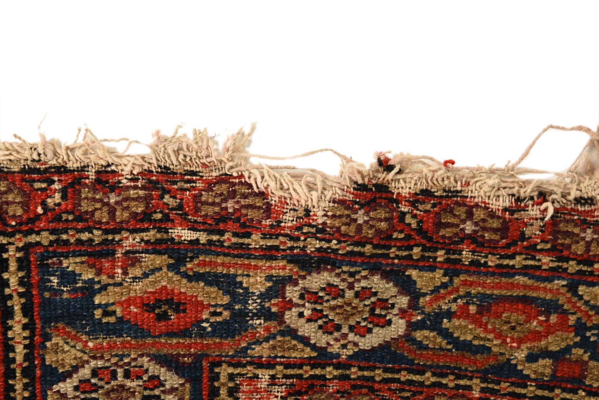 3' 10 x 6' 6 Hand Knotted Hamedan Persian Wool Rug