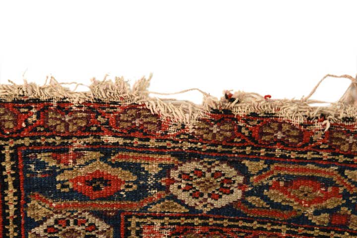 3' 10 x 6' 6 Hand Knotted Hamedan Persian Wool Rug
