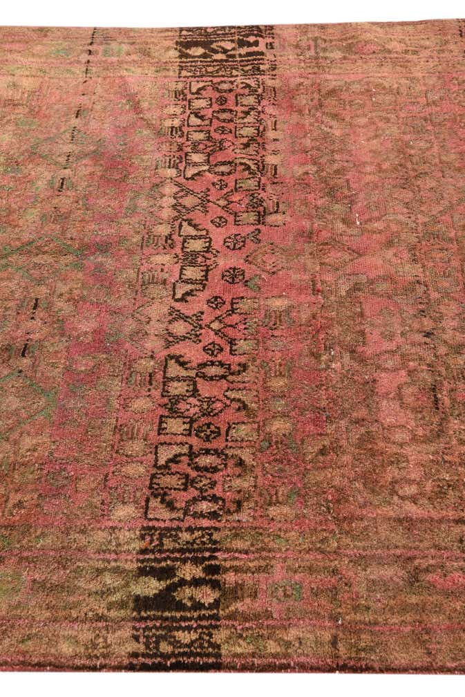 5' 1 x 7' 6 Hand Knotted Hamedan Persian Wool Rug
