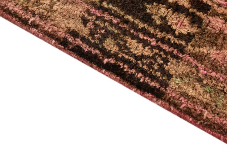 Detail image of 5' 1 x 7' 6 Hand Knotted Hamedan Persian Wool Rug