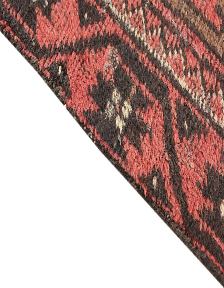 Detail image of 3' 7 x 6' Hand Knotted Hamedan Persian Wool Rug