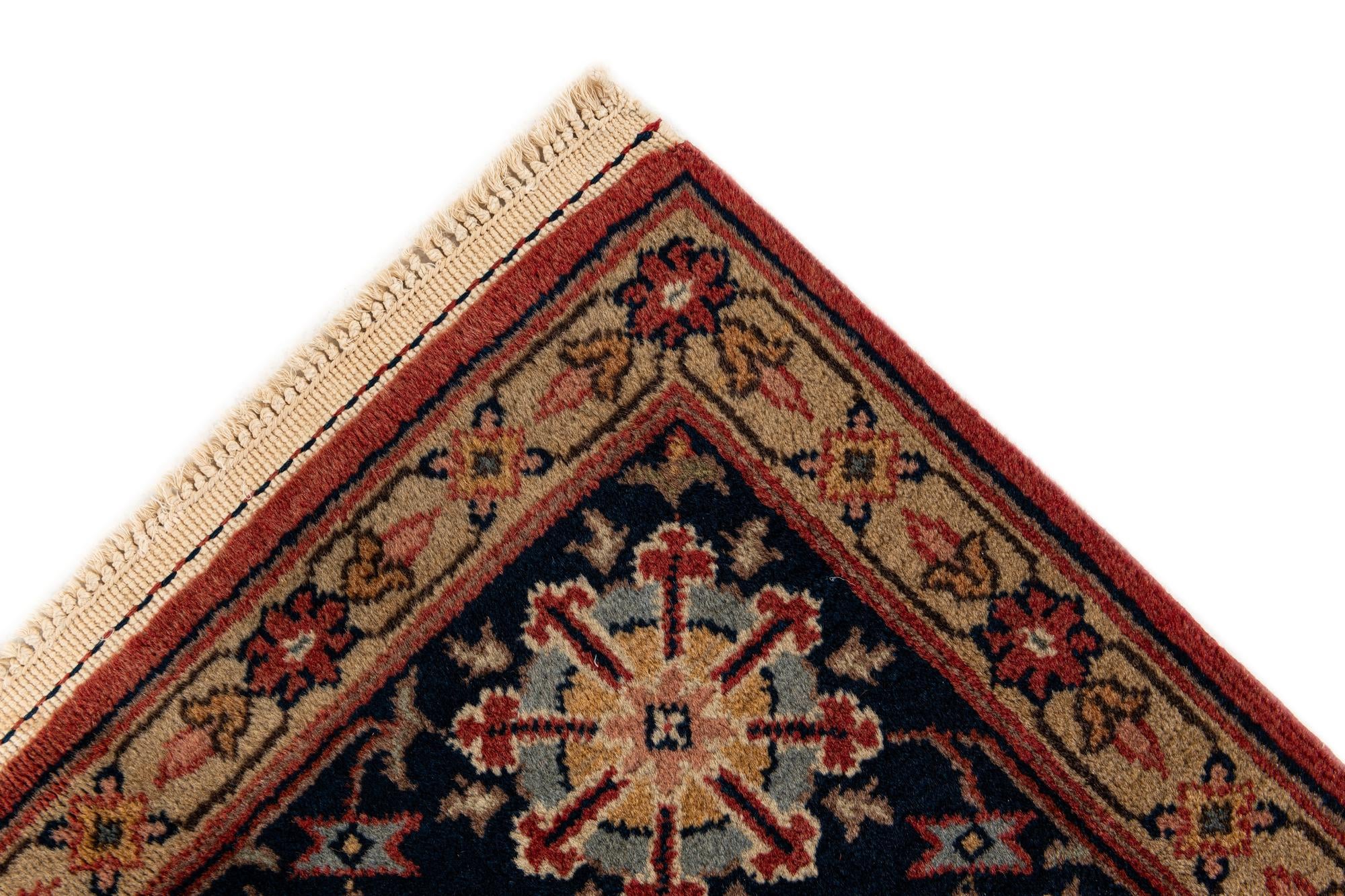 6' 7 x 10' 1 Hand Knotted Hamedan Persian Wool Rug