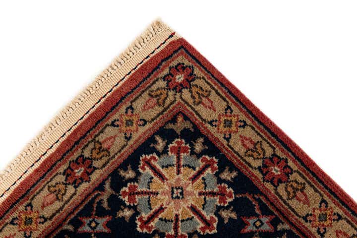 6' 7 x 10' 1 Hand Knotted Hamedan Persian Wool Rug