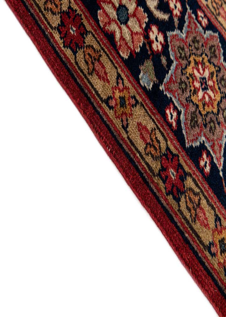 6' 7 x 10' 1 Hand Knotted Hamedan Persian Wool Rug