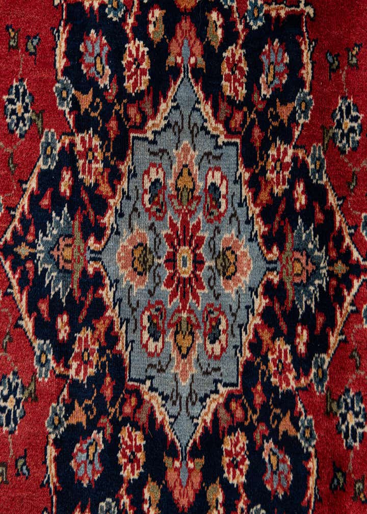 6' 7 x 10' 1 Hand Knotted Hamedan Persian Wool Rug
