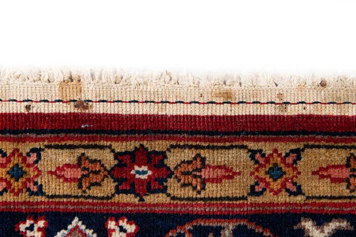 6' 7 x 10' 1 Hand Knotted Hamedan Persian Wool Rug