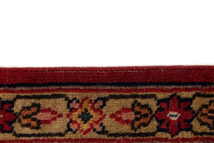 6' 7 x 10' 1 Hand Knotted Hamedan Persian Wool Rug