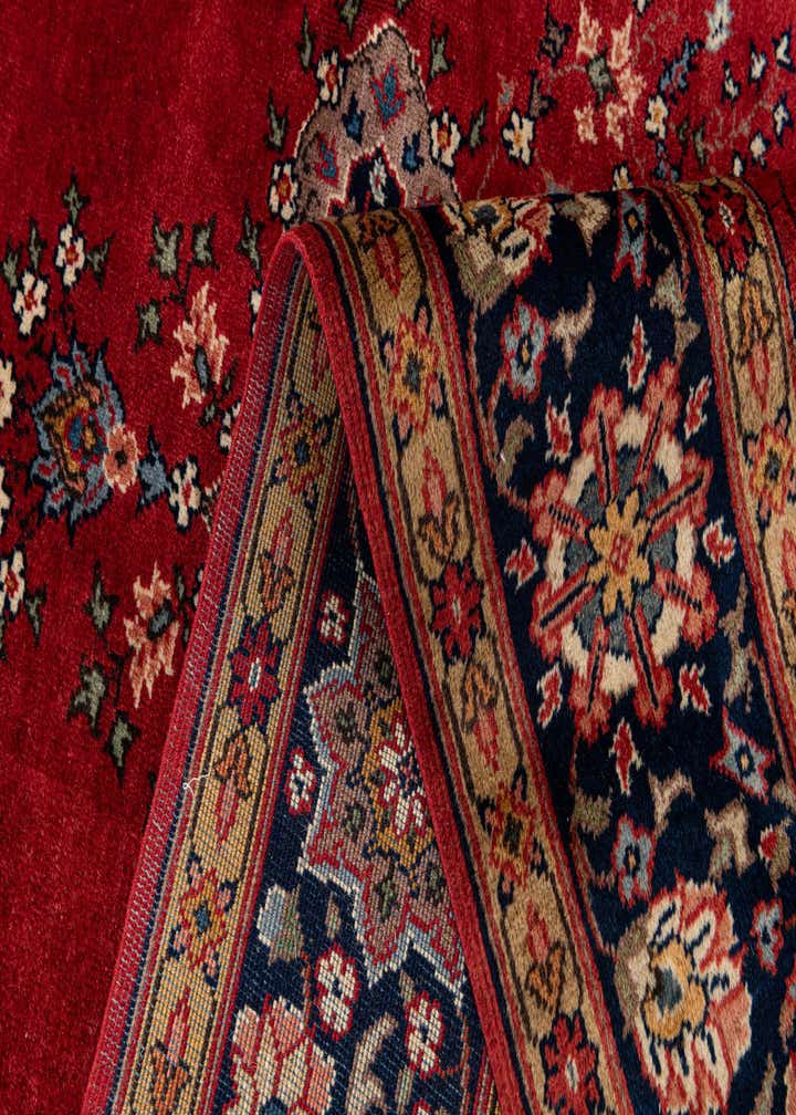 6' 7 x 10' 1 Hand Knotted Hamedan Persian Wool Rug