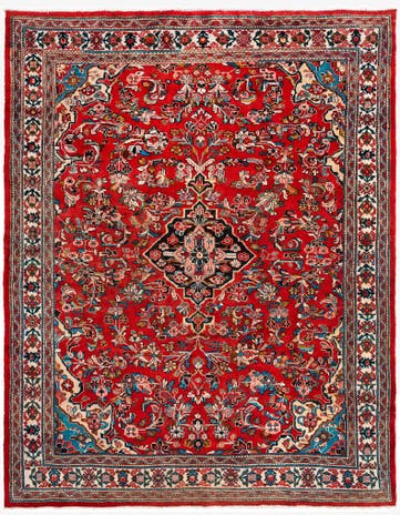 9' 11 x 12' 6 Hamedan Wool Rug
