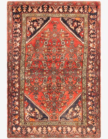 3' 7 x 5' 3 Hamedan Rug