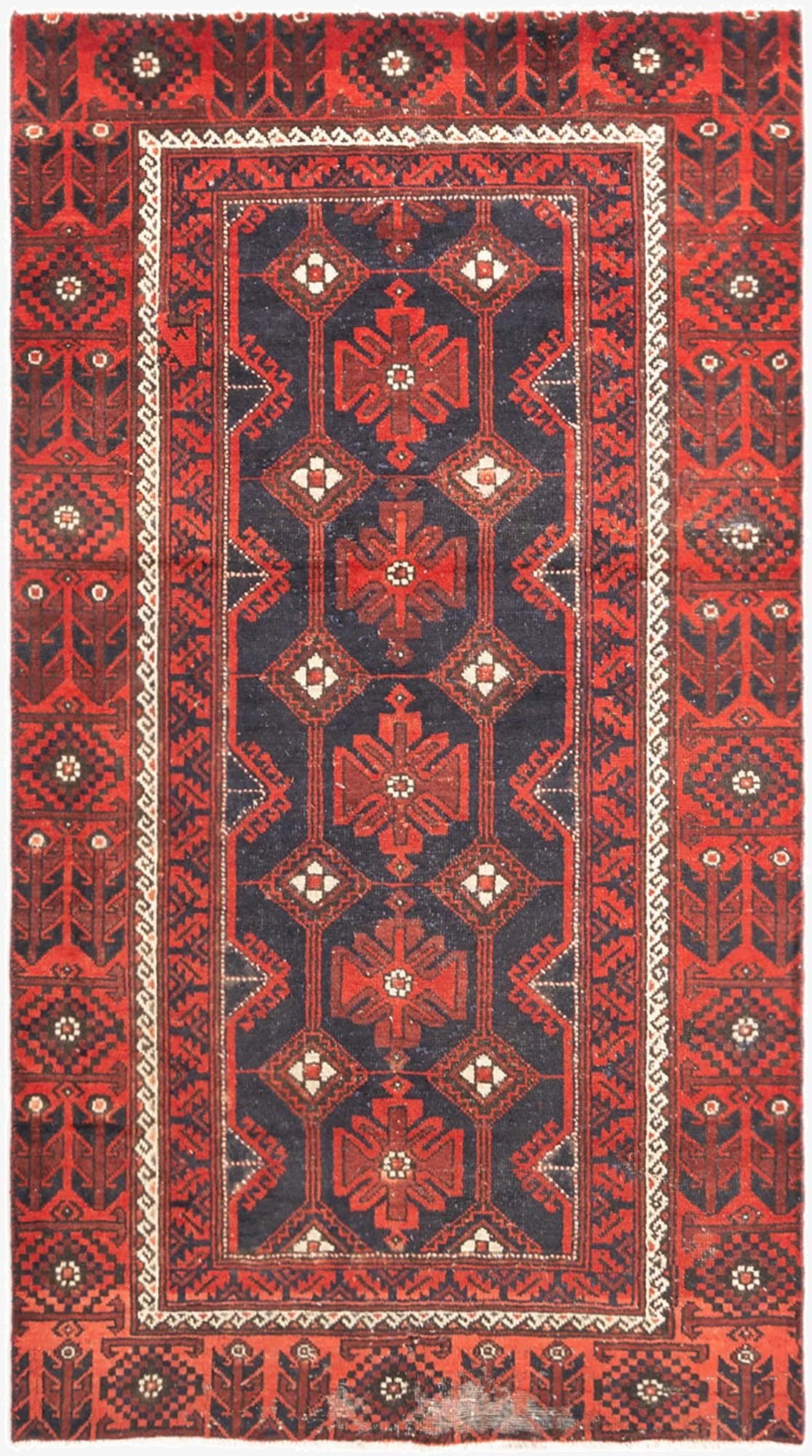 3' 8 x 6' 6 Hamedan Rug