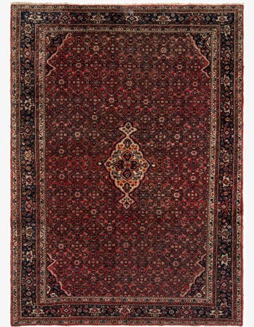 8' 11 x 12' 2 Hamedan Wool Rug