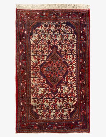 2' 6 x 4' 2 Hamedan Wool Rug