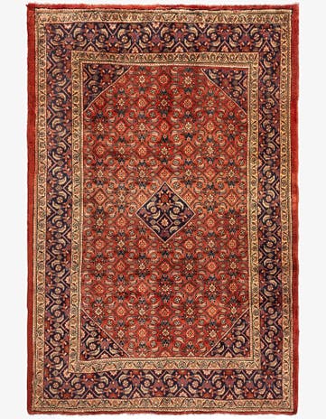 6' 10 x 10' 3 Hamedan Wool Rug