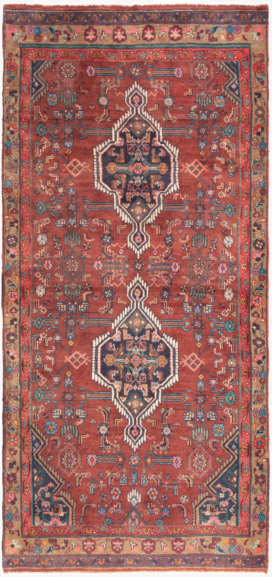 3' 10 x 8' 5 Hamedan Rug