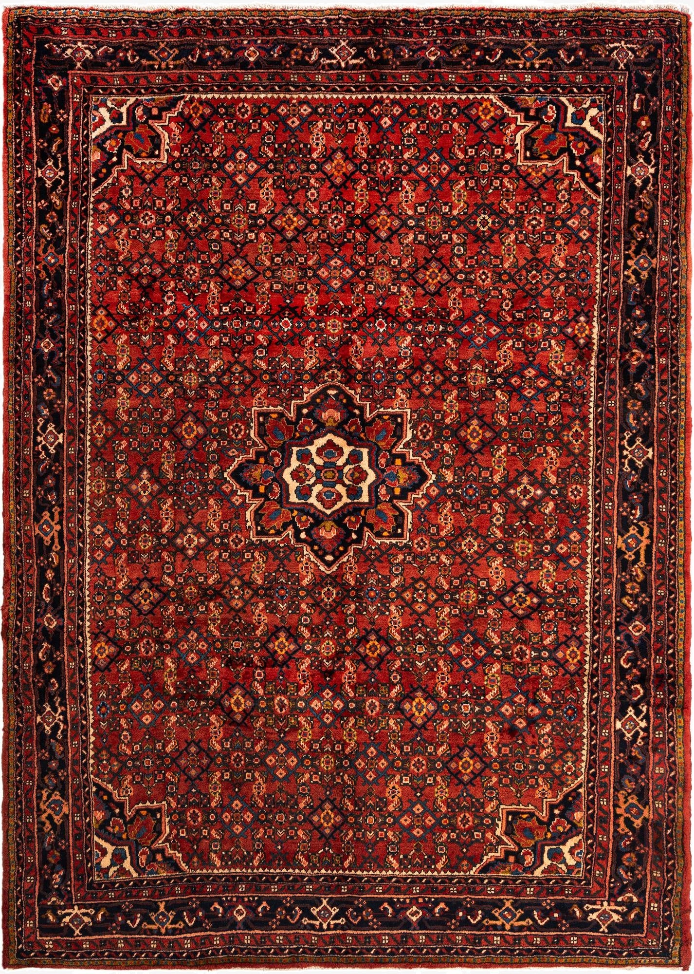7' x 10' 2 Hamedan Wool Rug