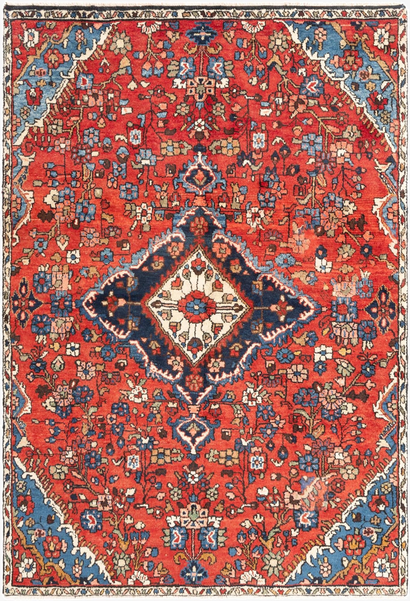 5' 1 x 7' 5 Hamedan Rug