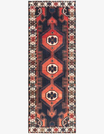 3' 7 x 9' 8 Hamedan Rug