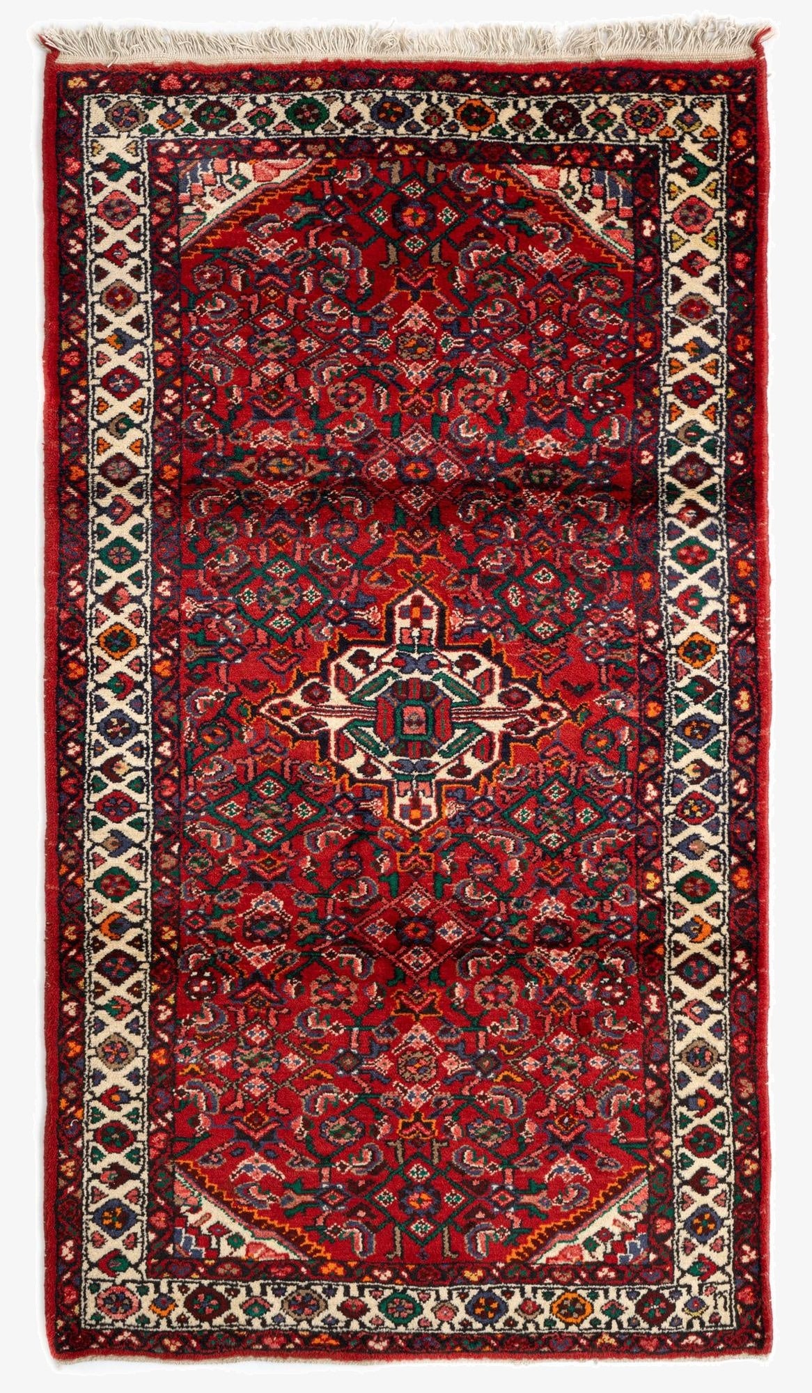 4' x 7' 1 Hamedan Wool Rug