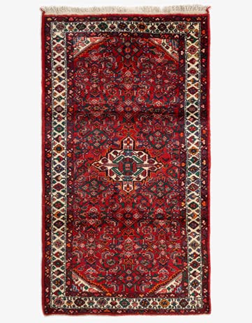 4' x 7' 1 Hamedan Wool Rug