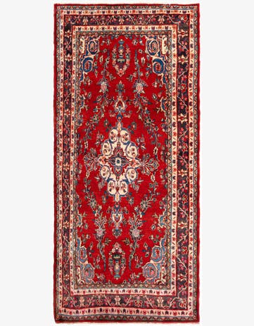 4' 6 x 9' 3 Hamedan Wool Rug
