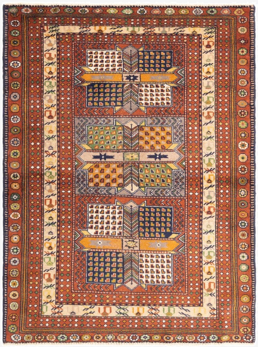 4' 1 x 5' 6 Hamedan Rug